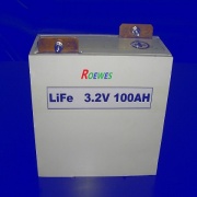 Fixed rate-type liFepo4 iron phosphate 3.2V100Ah battery